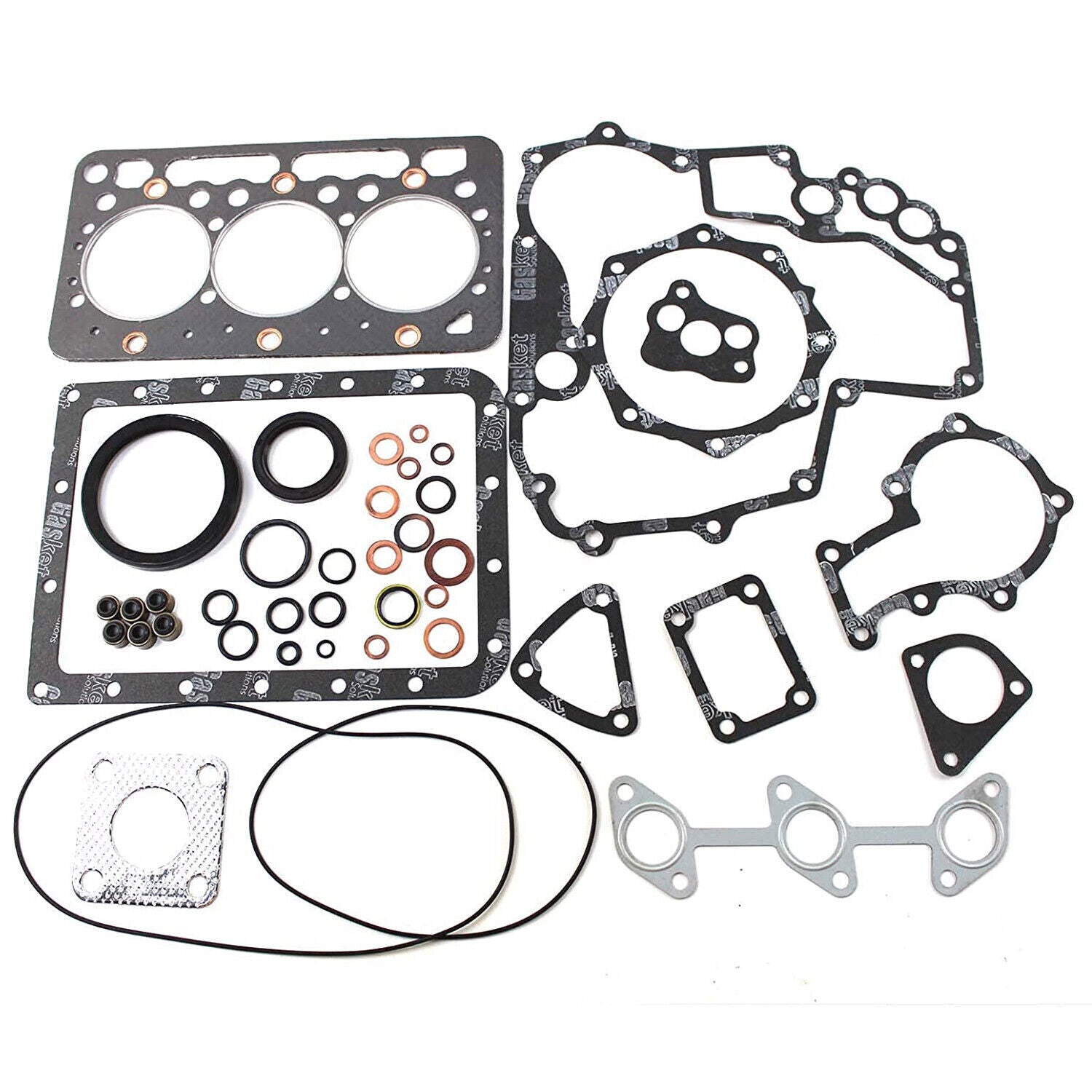 07916-28695 6672739 Full Gasket Set For Bobcat 316 320 322 323 For Kubota D722