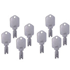 New 8X Ignition Keys166 For Dynapak,Gehl Skid Steers,Generic Forklift Ignitions