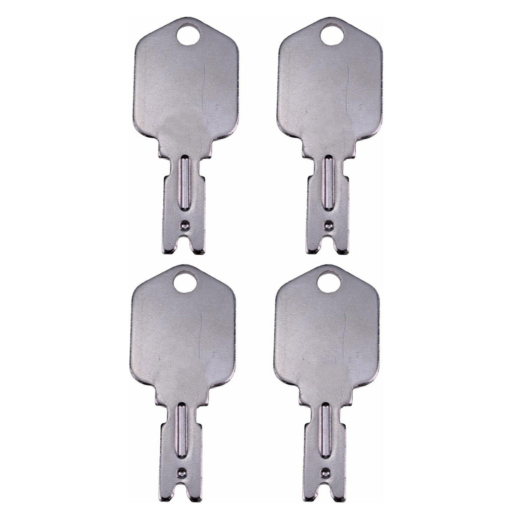 New 8X Ignition Keys166 For Dynapak,Gehl Skid Steers,Generic Forklift Ignitions
