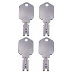 New 8X Ignition Keys166 For Dynapak,Gehl Skid Steers,Generic Forklift Ignitions