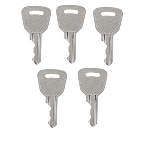 5PCS 4241A Ignition Keys 2440306540 For HAULOTTE BIL JAX / HAULOTTE RONIS KEY