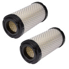 2X Air Filter For John Deere M113621 Fleetguard AF25550 Donaldson P822686