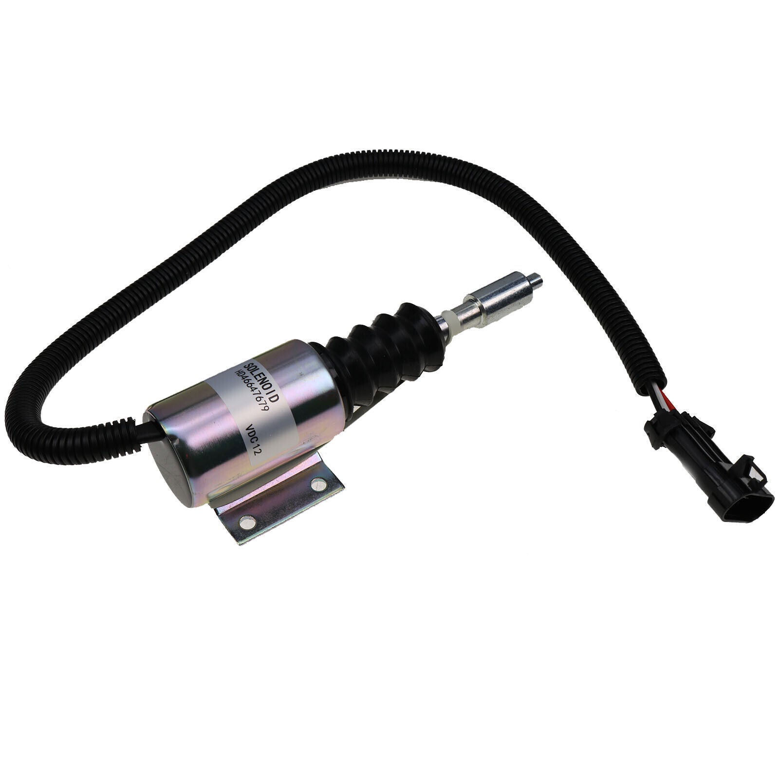New Fuel Injection Solenoid 12V 1813868C1 For Navistar International DT360 DT466