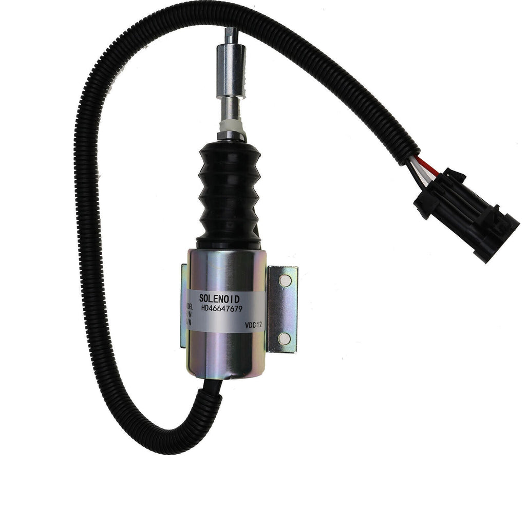 New Fuel Injection Solenoid 12V 1813868C1 For Navistar International DT360 DT466