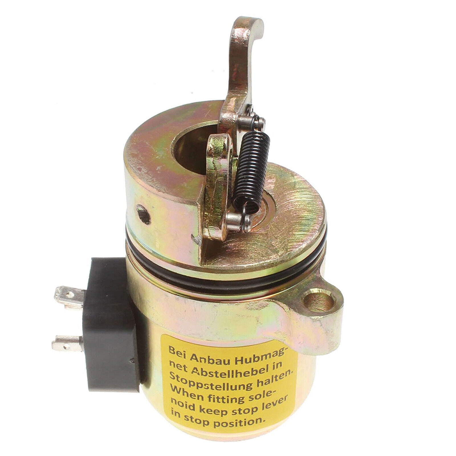 2PCS Fuel Shutoff Solenoid Valve 04272733 For Deutz Engines F2L1011, F3L1011