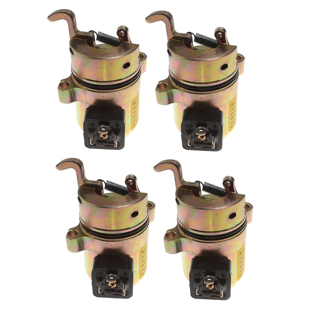 4X Fuel Shutoff Solenoid Valve 04270712 For Deutz F2L1011, F3L1011, F4L1011