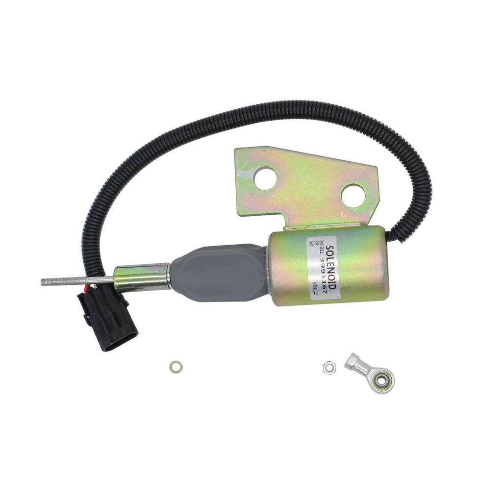 Stop Solenoid 12V for Case IH 1150H MX100 580M 70XT 85XT 550G 5120 5130 5140
