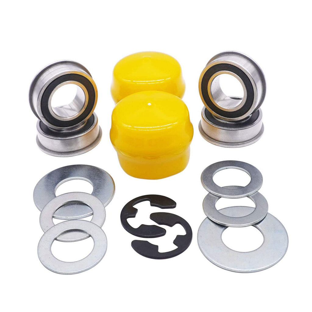 New Front Wheel Spindle Bearing Kit AM127304, AM118315, AM35443 For John Deere