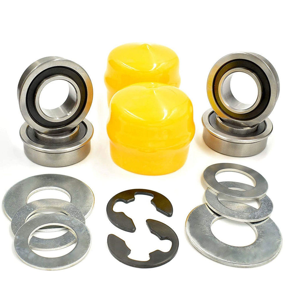 New Front Wheel Spindle Bearing Kit AM127304, AM118315, AM35443 For John Deere