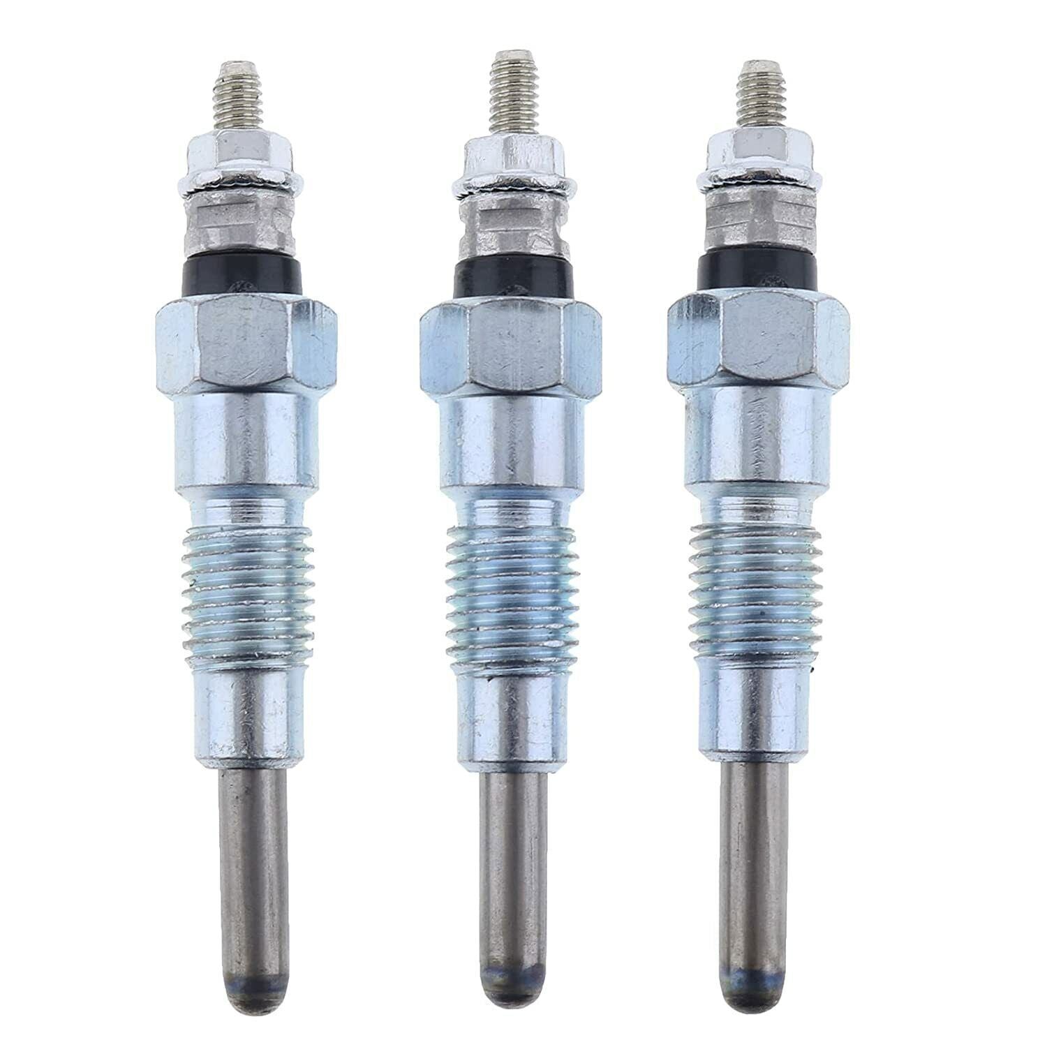 3X M811937 New Glow Plugs For John Deere Yanmar 3TNV76 3TNM74 3TNV70 Engine