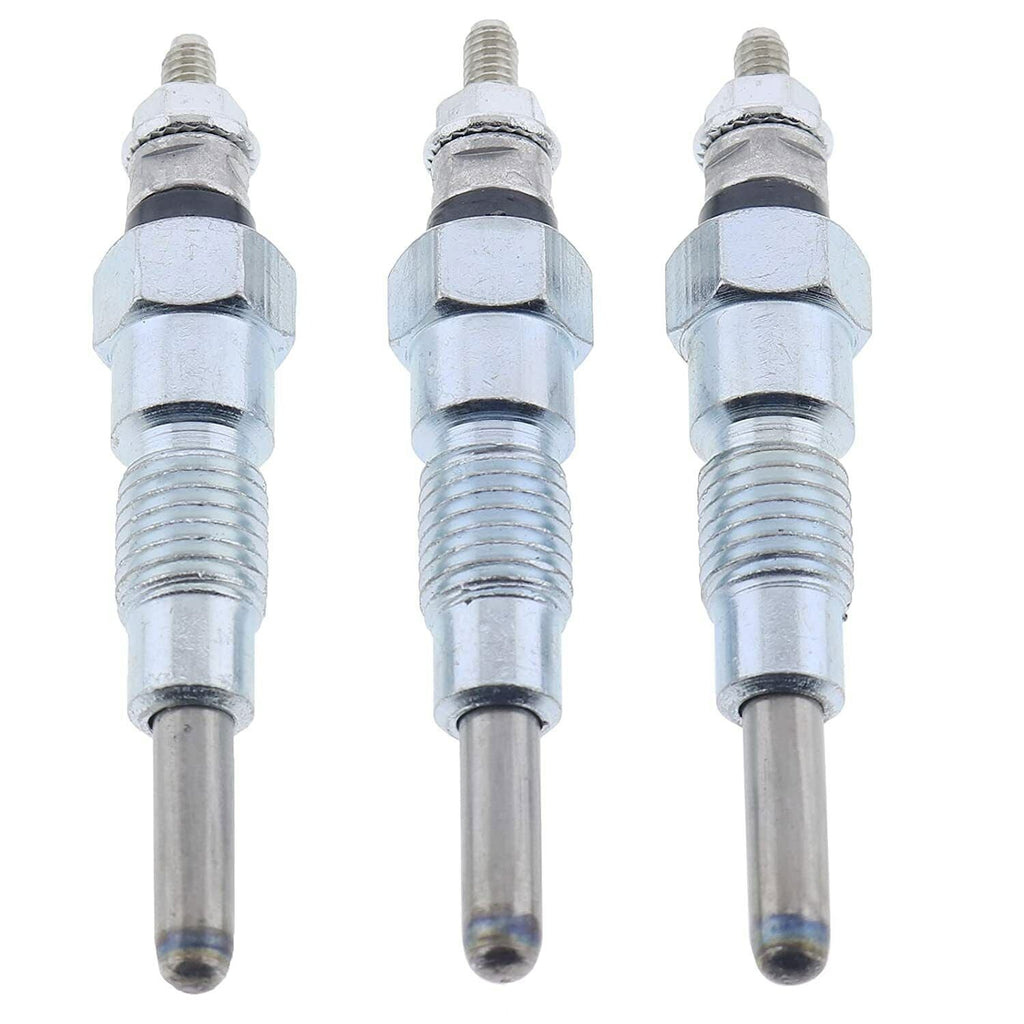 3X M811937 New Glow Plugs For John Deere Yanmar 3TNV76 3TNM74 3TNV70 Engine