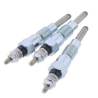 3X M811937 New Glow Plugs For John Deere Yanmar 3TNV76 3TNM74 3TNV70 Engine
