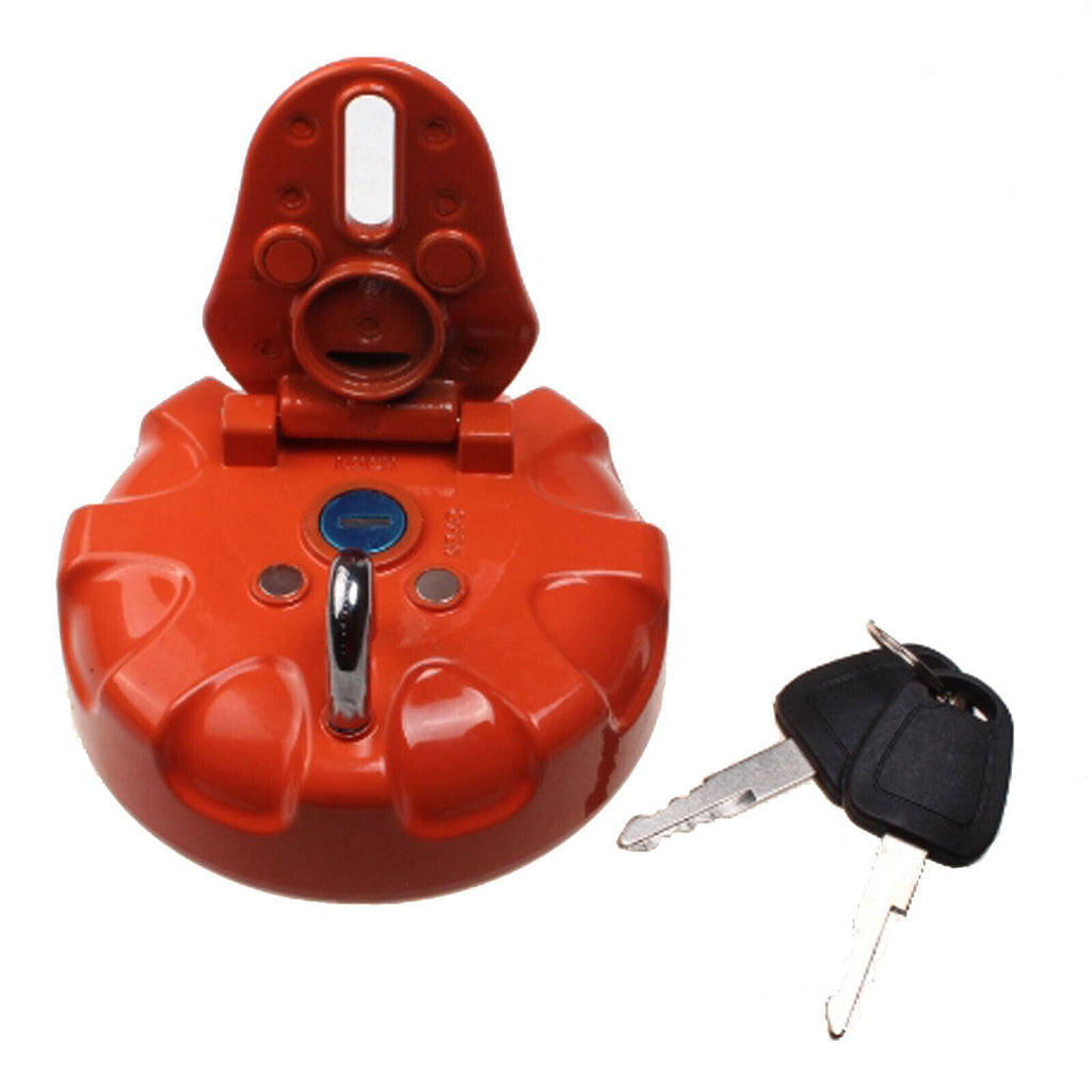 Fuel Tank Cap With 2 Keys  DH215-7 DH225-9 DH300 For Daewoo Doosan Excavator