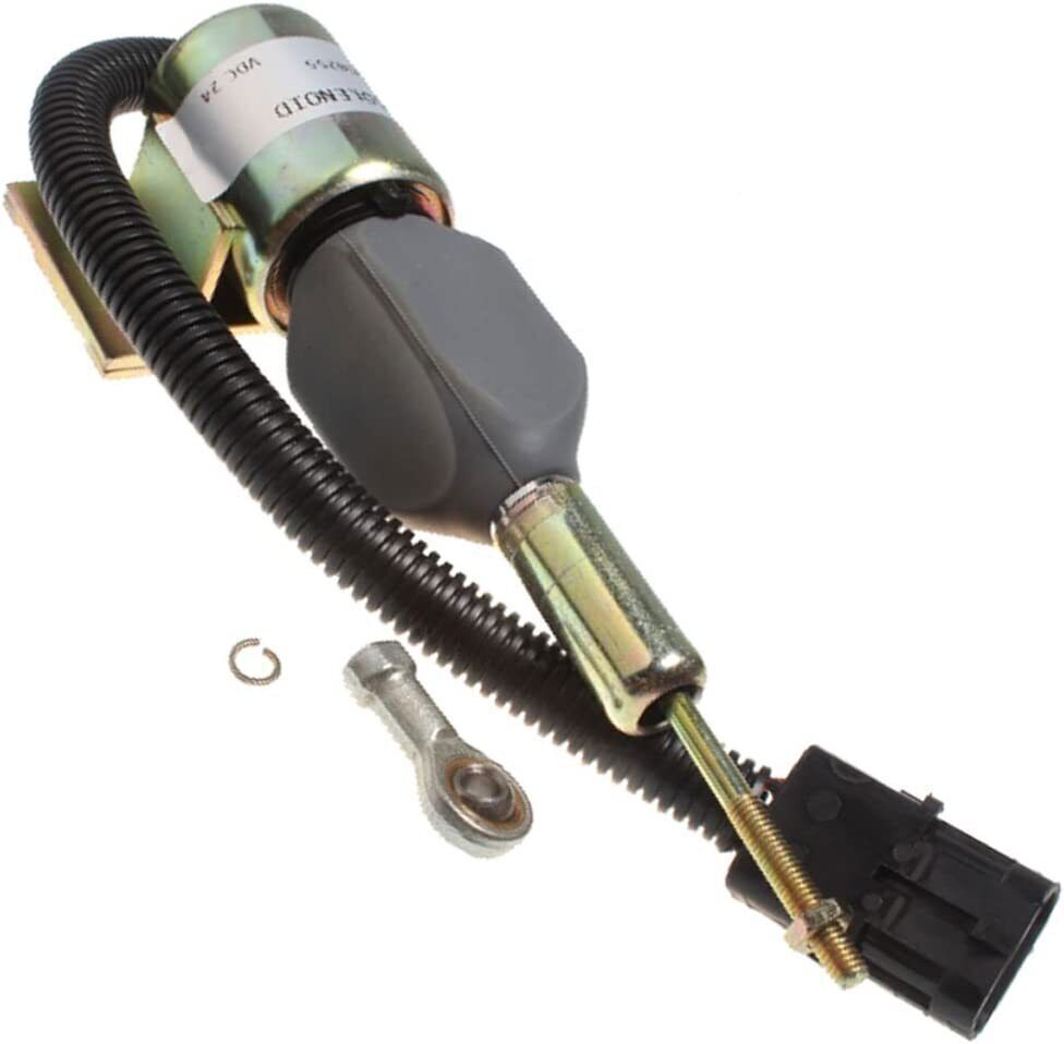 24V SA-4756-24 Fuel Shut Off Solenoid 3932530 For Cummins 5.9L 6BT Excavator