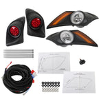 Fit For Yamaha Drive2 Golf Cart 2017+ LED Headlight Taillight Light Kit