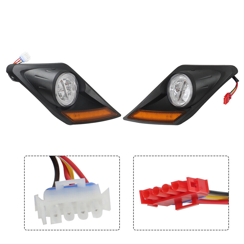 Fit For Yamaha Drive2 Golf Cart 2017+ LED Headlight Taillight Light Kit