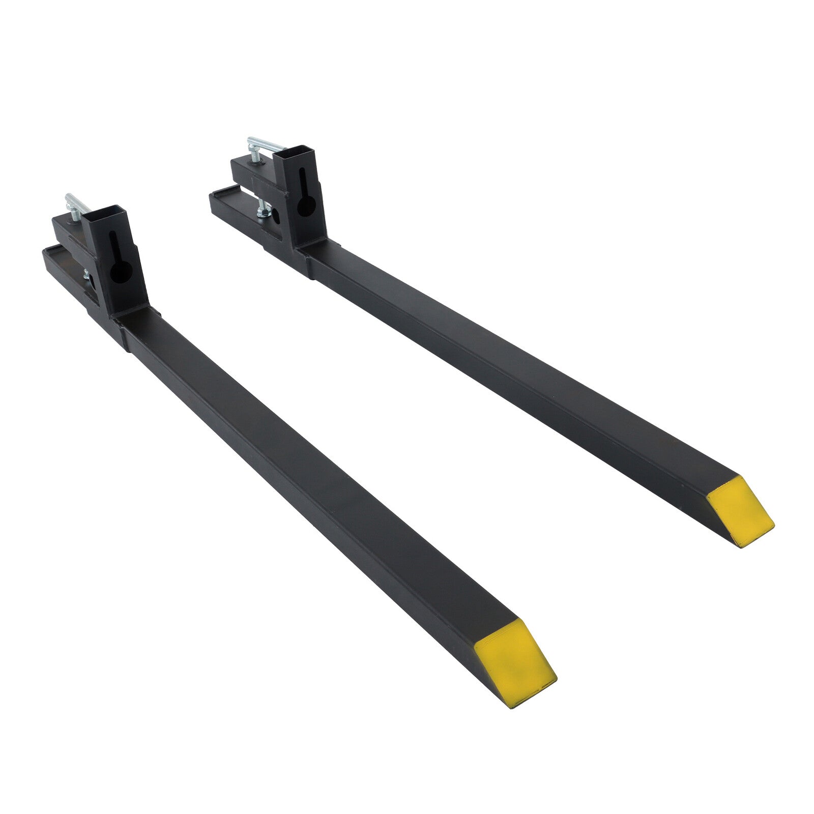 60" Heavy Duty Quick Attach Bucket Fork Clamp on Pallet Forks 2000 lbs