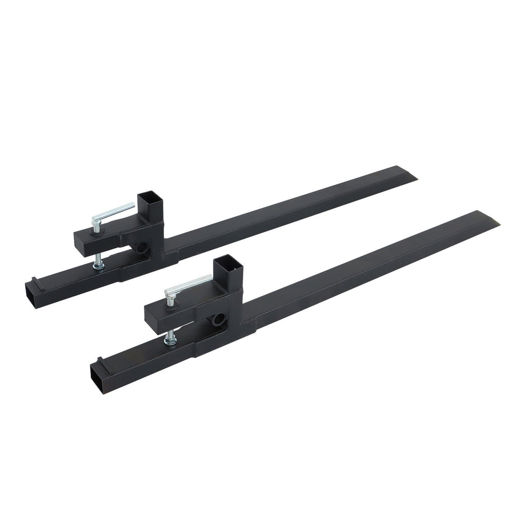 60" Heavy Duty Quick Attach Bucket Fork Clamp on Pallet Forks 2000 lbs
