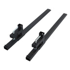 60" Heavy Duty Quick Attach Bucket Fork Clamp on Pallet Forks 2000 lbs
