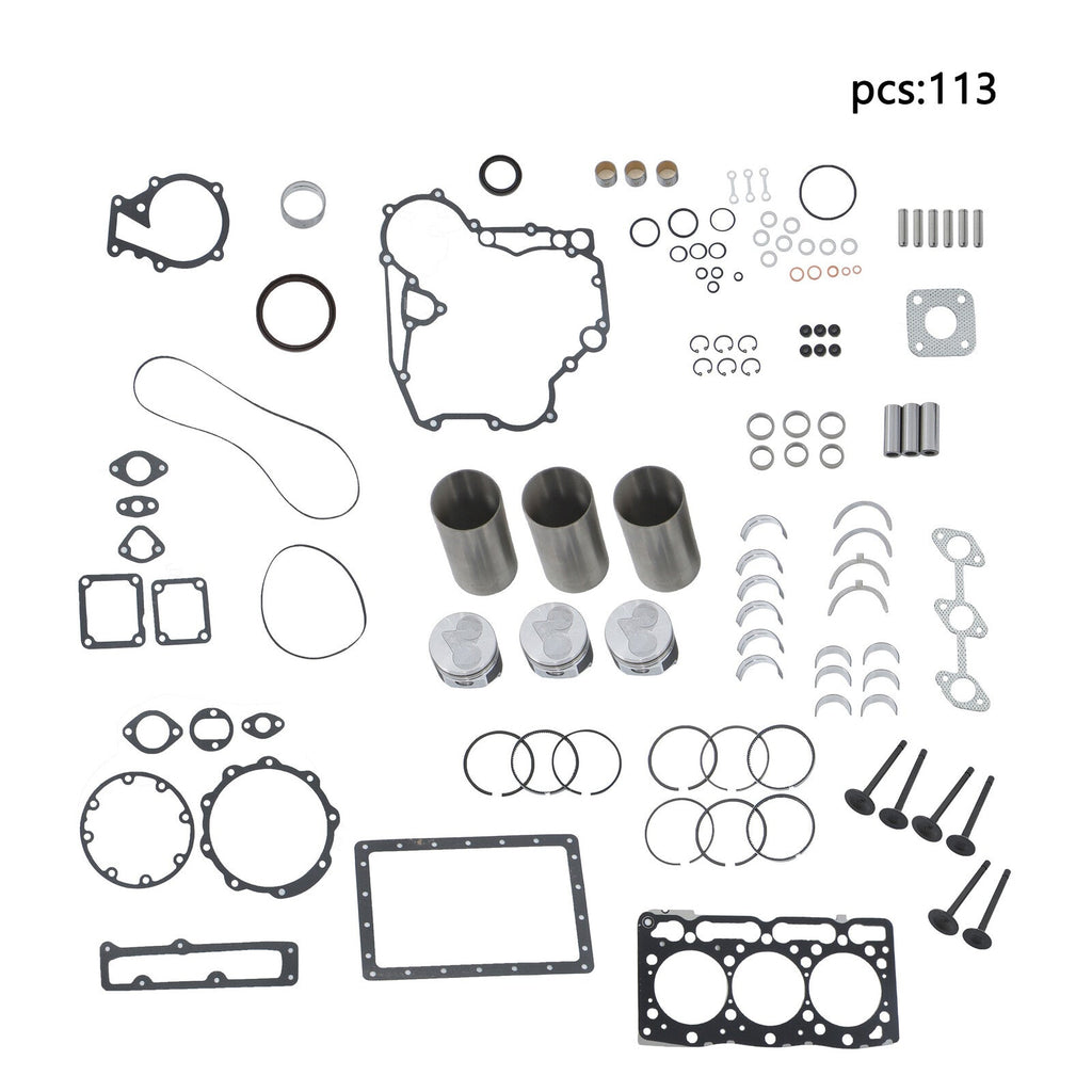 D1105 Overhaul Rebuild Kit For Kubota D1105 Engine B2410HSD RTV1100 Excavator