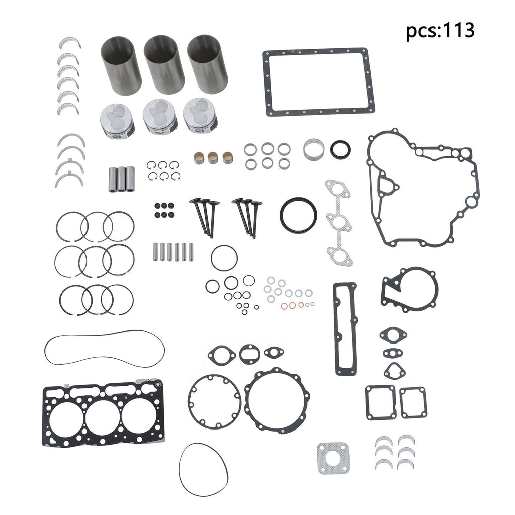 D1105 Overhaul Rebuild Kit For Kubota D1105 Engine B2410HSD RTV1100 Excavator