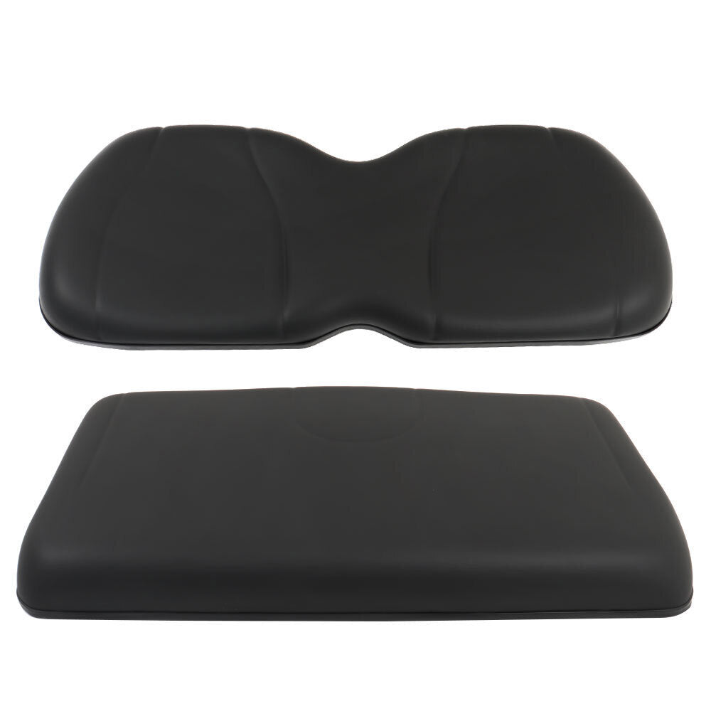 Black New Front Seat Bottom+Backrest Assemblies For Club Car Precedent 2004-11