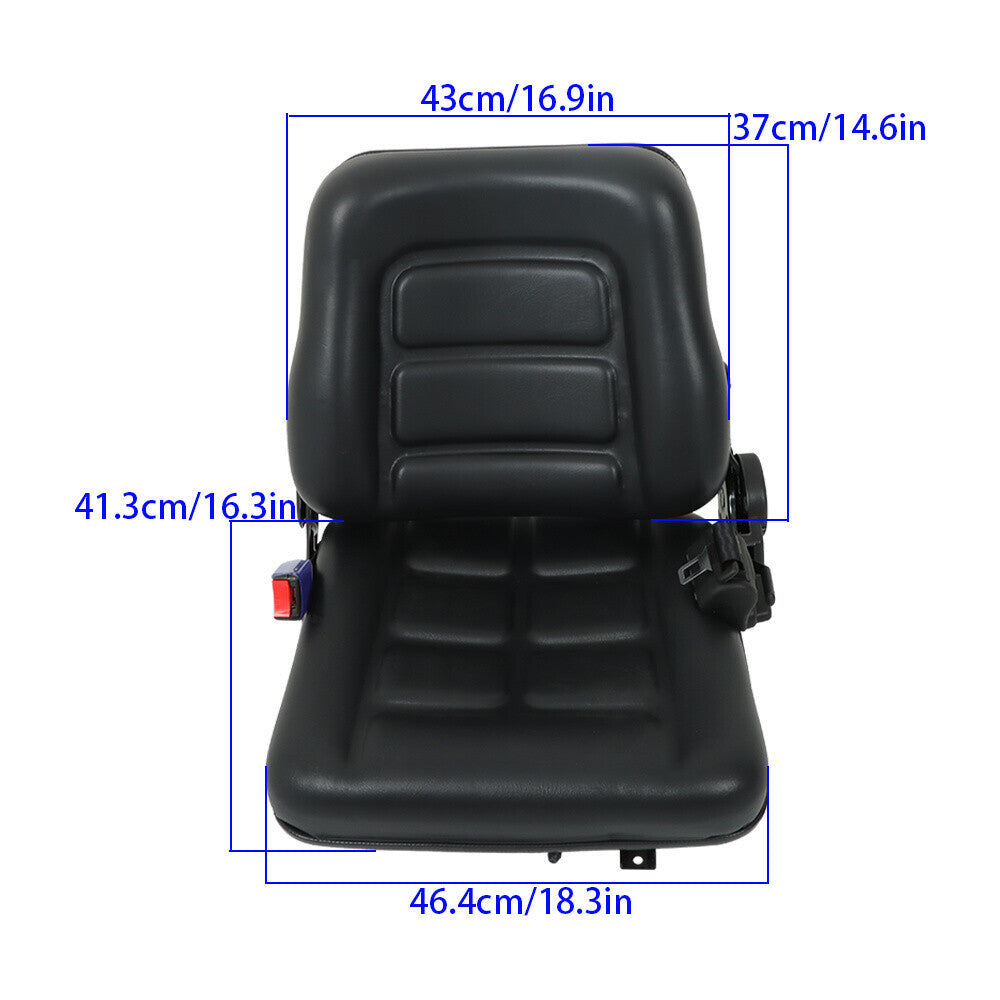 Tractor Seat Universal Waterproof Great replacement Seat For Tractor Forklift