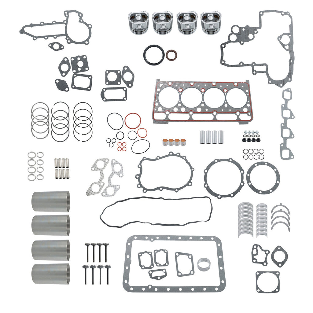 For Kubota V2403 IDI V2403T V2403MDI Overhaul Rebuild Kit Engine Bobcat S150