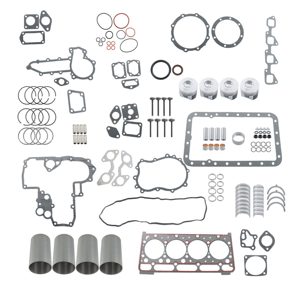 For Kubota V2403 IDI V2403T V2403MDI Overhaul Rebuild Kit Engine Bobcat S150