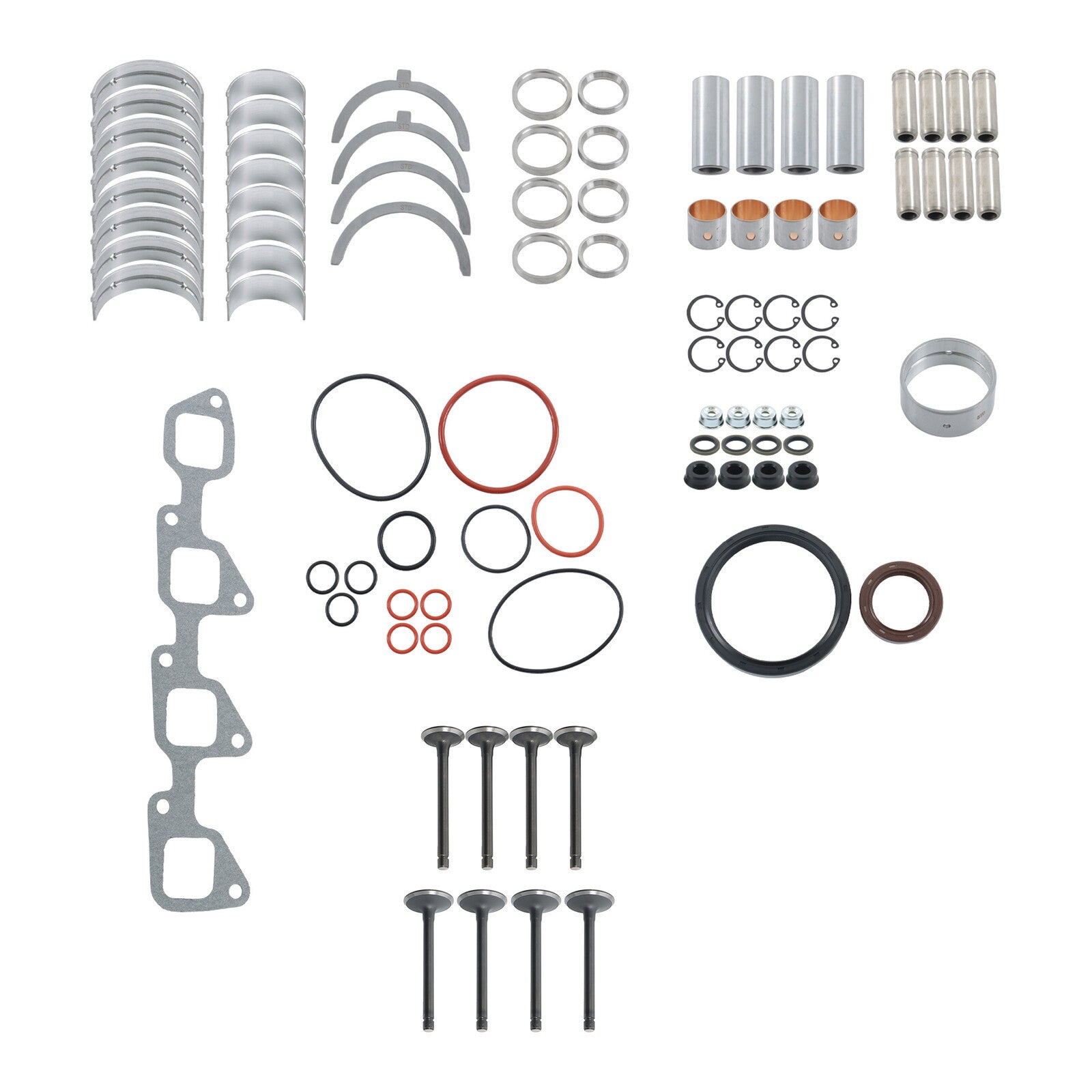 For Kubota V2403 IDI V2403T V2403MDI Overhaul Rebuild Kit Engine Bobcat S150