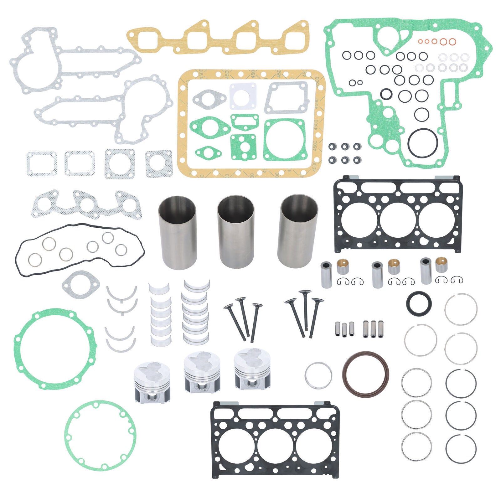 D1503 Overhaul Rebuild Kit Fits For Kubota D1503 Engine Tractor L3000 L3010