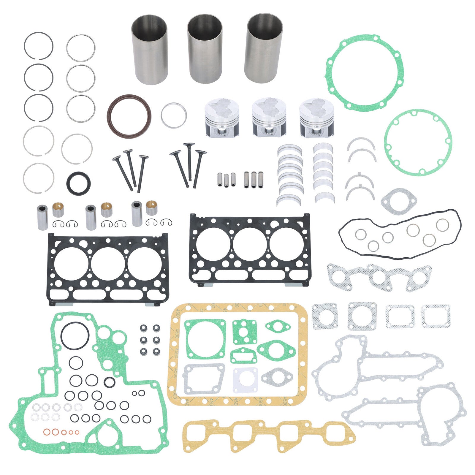D1503 Overhaul Rebuild Kit Fits For Kubota D1503 Engine Tractor L3000 L3010
