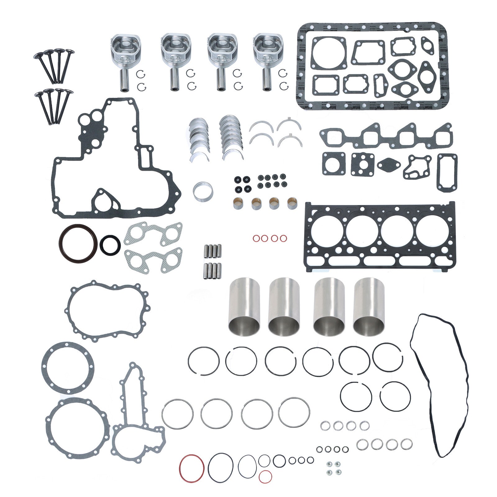 V2203E V2203 V2203M Overhaul Rebuild Kit For Kubota Indirect Inject Engine