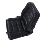 Adjustable Backrest Slide PVC Leather Suspension Forklift Tractor Seat US