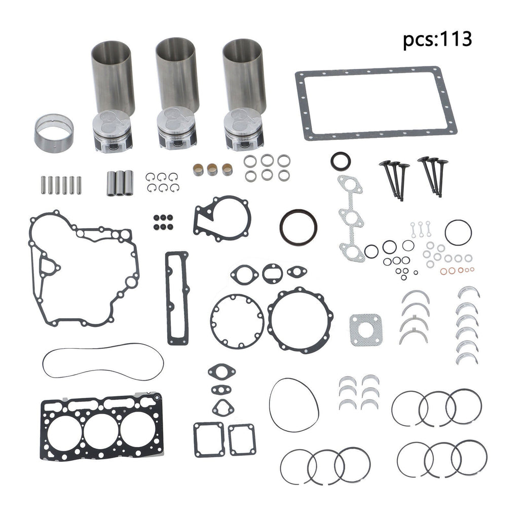 D1105 Overhaul Rebuild Kit For Kubota D1105 Engine KX41 KX41H RTV1100 Excavator