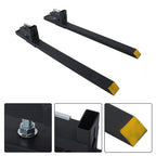 Clamp On Bucket Loader Attachment Skid Steer Tractor Pallet Forks 60" 4000Lbs