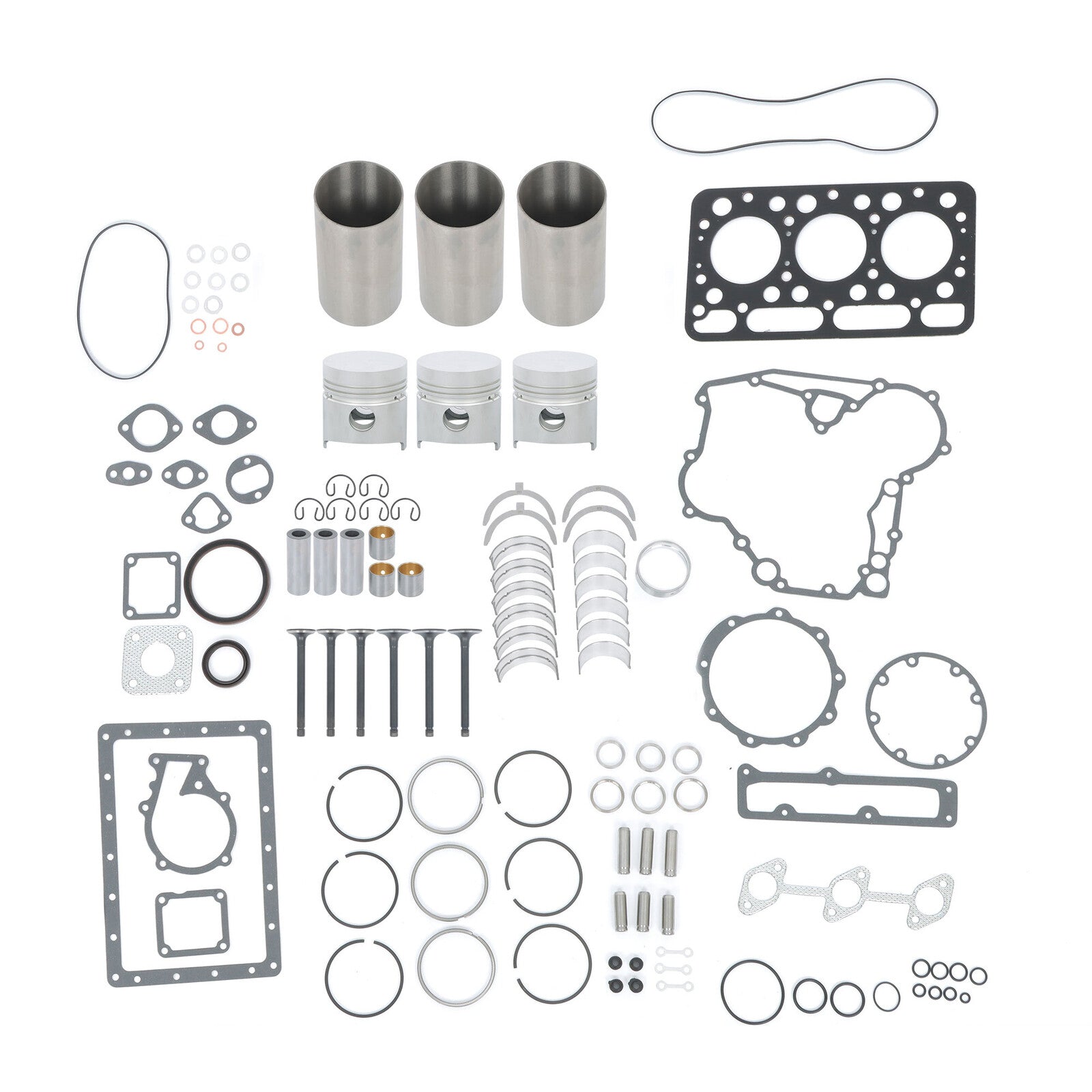 D1102 Overhaul Rebuild Kit For Kubota L2050DT L235DT L2350 L235F Tractor Engine