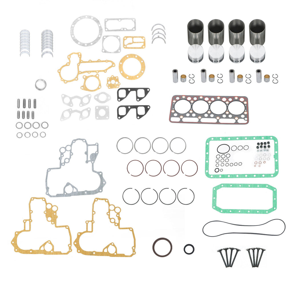 Overhaul Rebuild Kit for Kubota V1702 V1702B Engine KH90 Bobcat 743 733