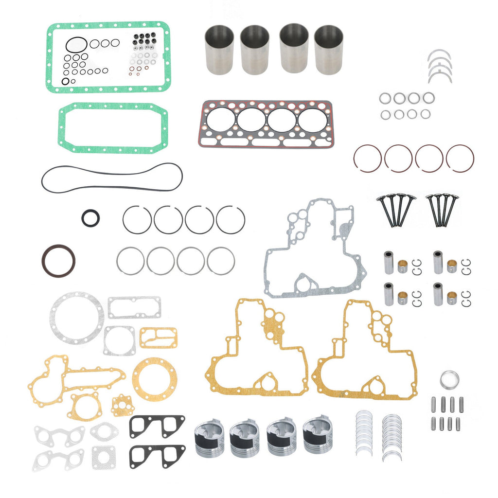 Overhaul Rebuild Kit for Kubota V1702 V1702B Engine KH90 Bobcat 743 733