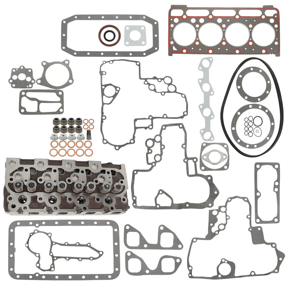 For Kubota V1702 V1702B Bobcat 1600 733 Engine Cylinder Head & Gasket Kits NEW