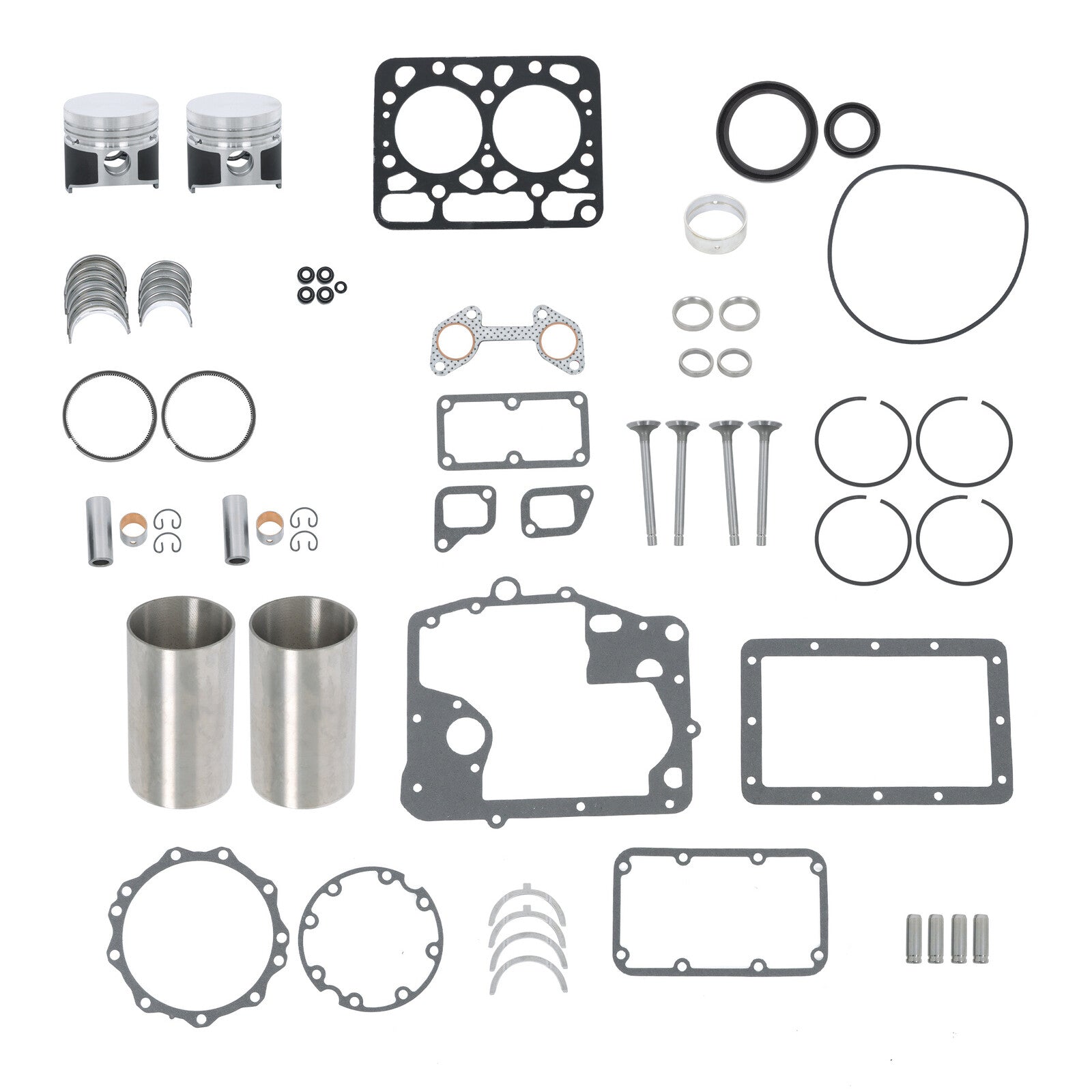 Z600 ZB600 Overhaul Rebuild Kit For Kubota Engine B4200 Tractor Repair Parts