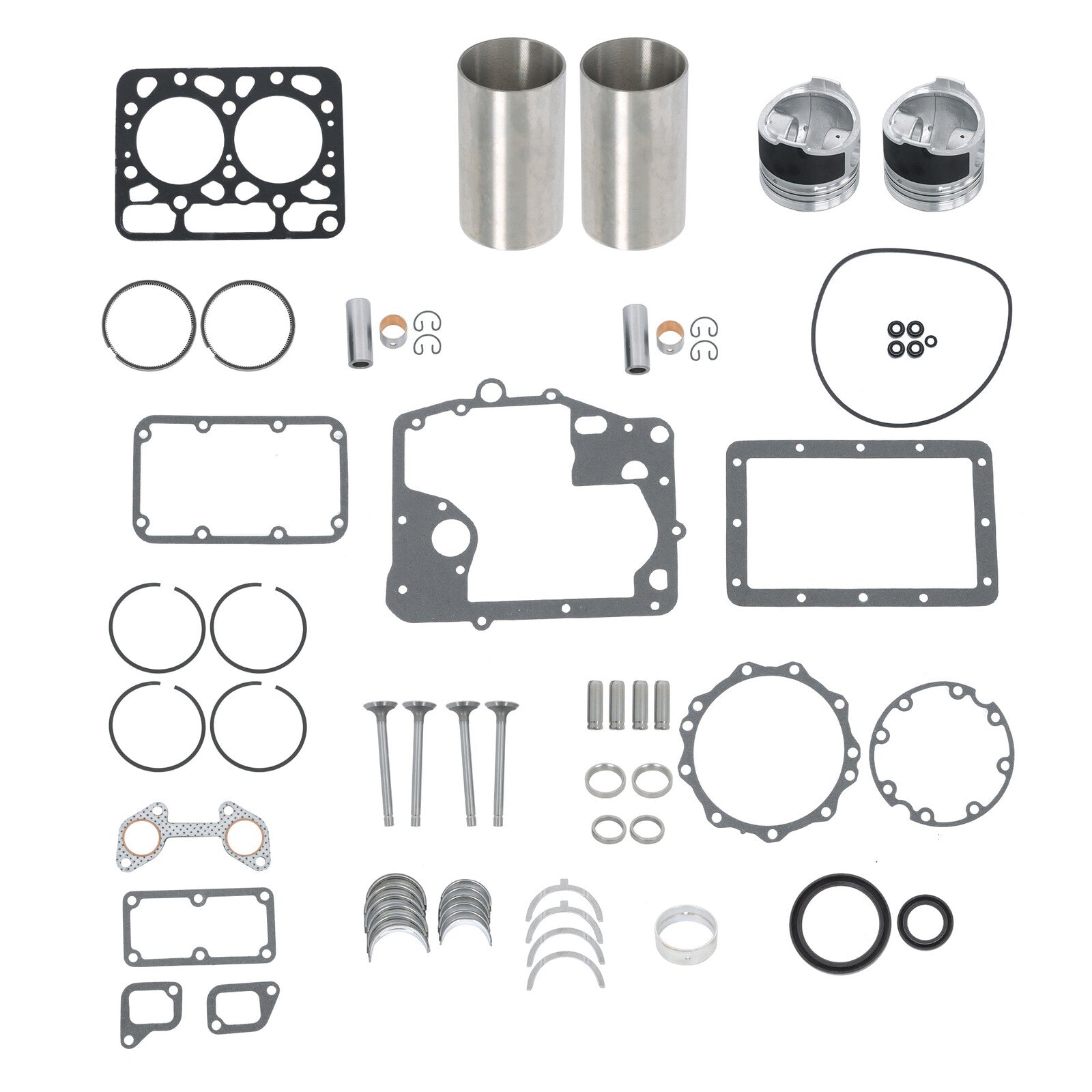 Z600 ZB600 Overhaul Rebuild Kit For Kubota Engine B4200 Tractor Repair Parts