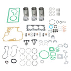 Overhaul Rebuild Kit 3 Cylinders For Kubota D902 Engine RTV900G RTV900G9