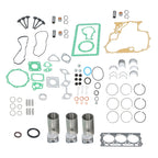 Overhaul Rebuild Kit 3 Cylinders For Kubota D902 Engine RTV900G RTV900G9