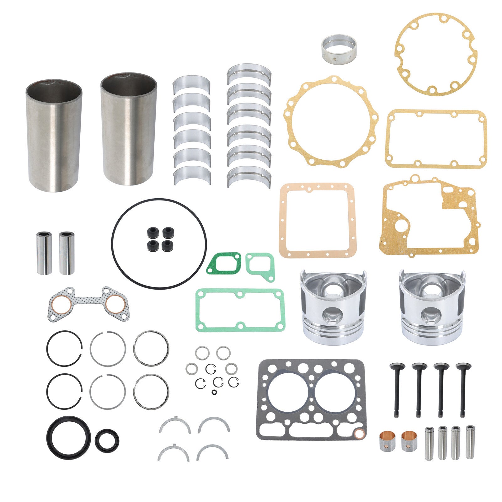 Z500 ZB500 Overhaul Rebuild Kit For Kubota Engine Tractor B5000 B5001 B5100