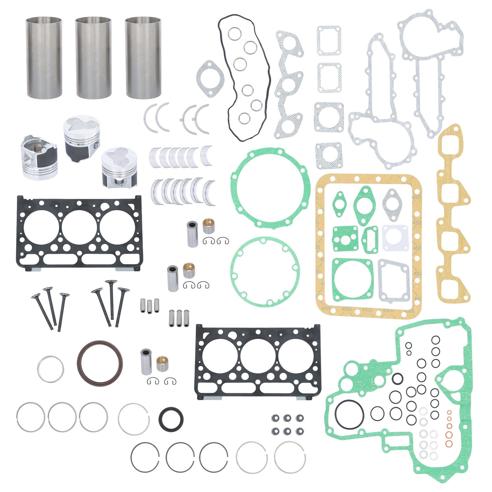 D1503 Overhaul Rebuild Kit Fits For Kubota D1503 Engine Tractor L2900 L3000