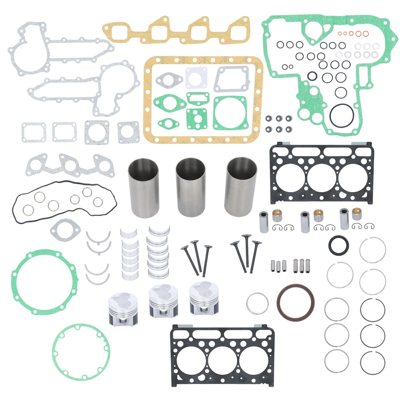 D1503 Overhaul Rebuild Kit Fits For Kubota D1503 Engine Tractor L2900 L3000