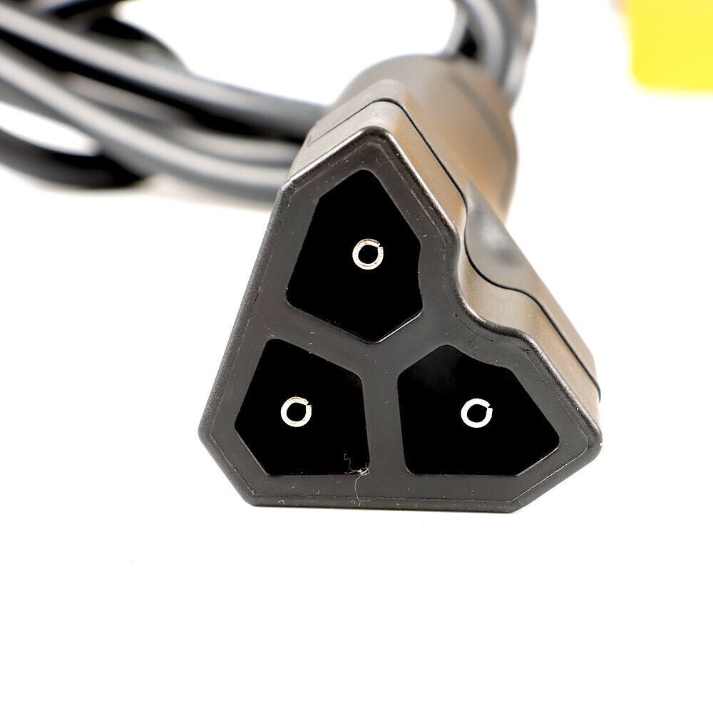 New Battery Charger 3-Pin Triangular Plug 48V 17A For E-Z-GO TXT/RXV Golf Carts