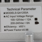 58.4V 25A(18A @110 VAC;25A @220 VAC) Lithium Battery Charger LiFePO4 Golf Cart