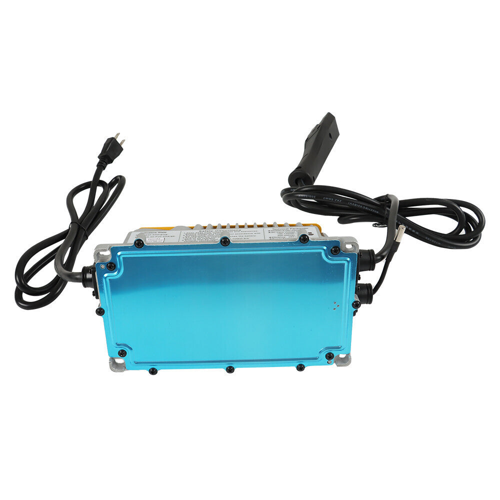 3-Pin Triangular Plug For E-Z-GO TXT/RXV Golf Carts Battery Charger 48V 17A